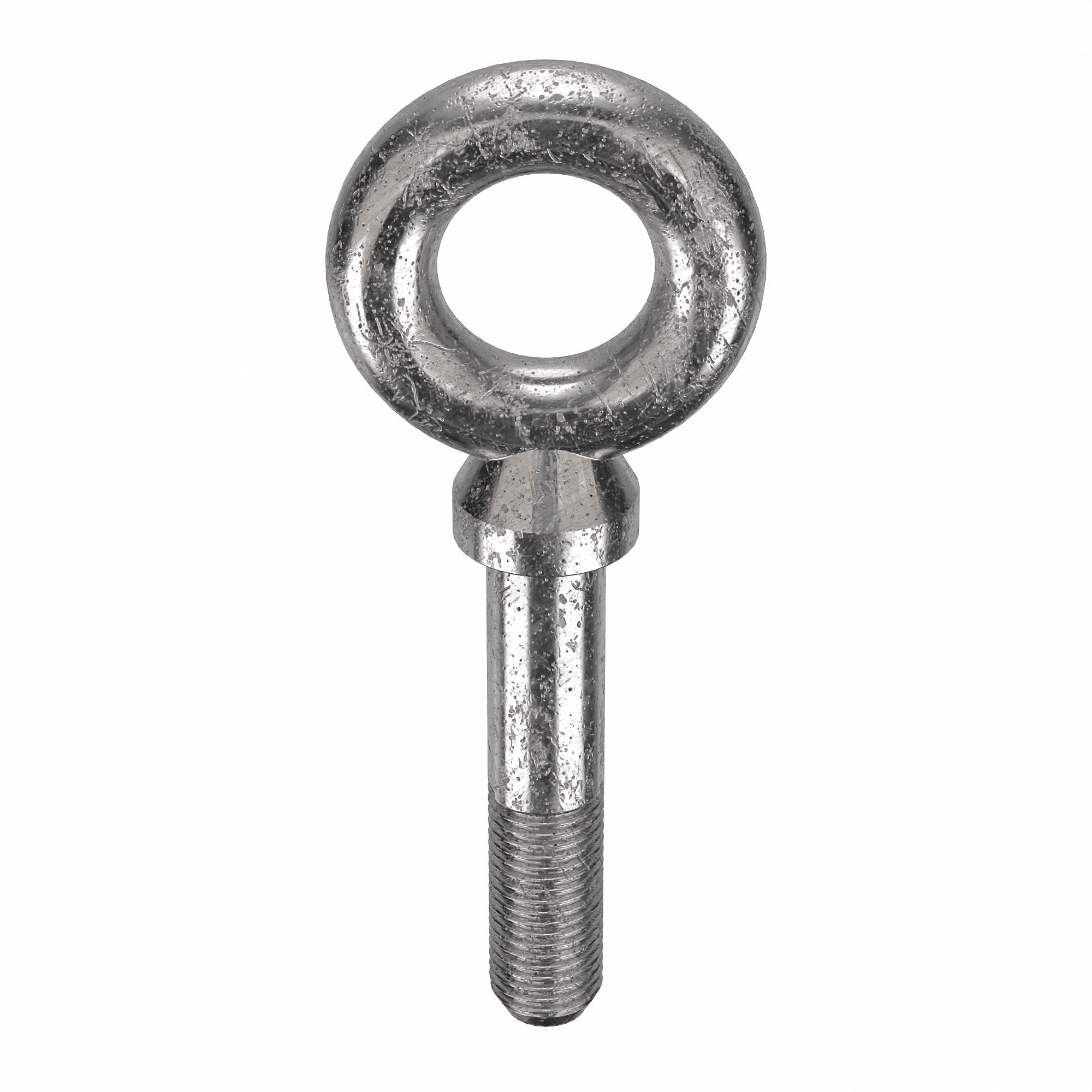 Machinery Eye Bolt: With Shoulder, 18-8, Stainless Steel, Plain, 3 in Thread Lg, 6 in Shank Lg