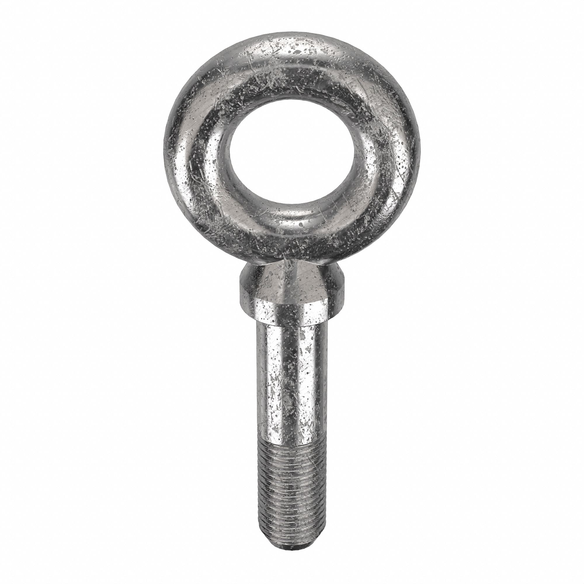 Machinery Eye Bolt: With Shoulder, 18-8, Stainless Steel, Plain, 3 in Thread Lg, 6 in Shank Lg