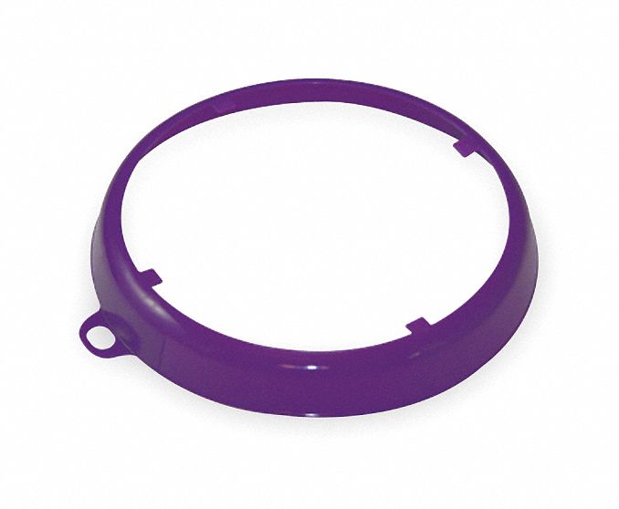 Oil Safe Containers, Purple, Color Coded Drum Ring 3LWT9207007