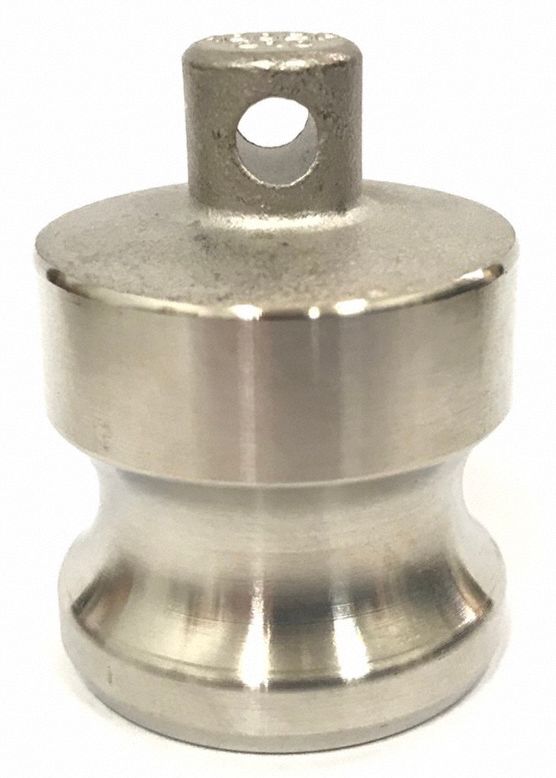 GRAINGER APPROVED Dust Plug, Body Material 316 Stainless Steel, Type DP