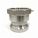 CAM & GROOVE ADAPTER: 2 IN COUPLING, 2 IN -11-½ THREAD, 2½ IN OVERALL LG, FNPT