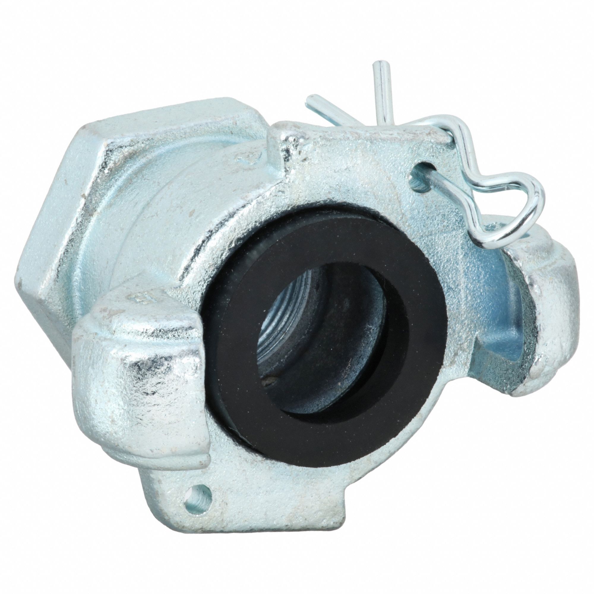 UNIVERSAL COUPLING, ¾ IN HOSE FITTING, FEMALE, NPT, 150 PSI MAX. WORKING PRESSURE AT 70 ° F