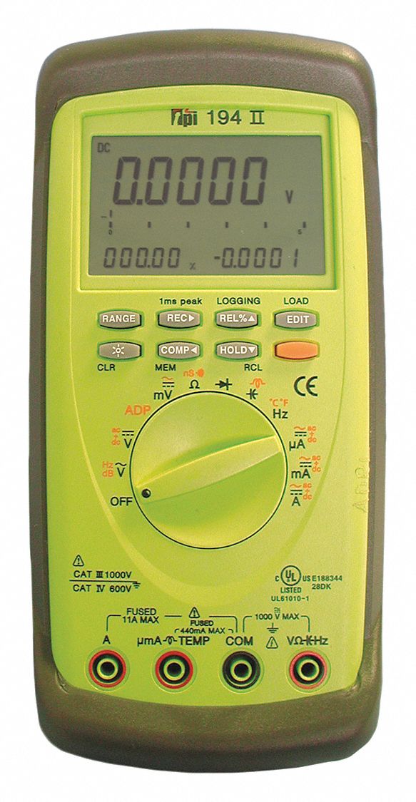 TEST PRODUCTS INTL., CAT III 1000V/CAT IV 600V, TRMS, Digital