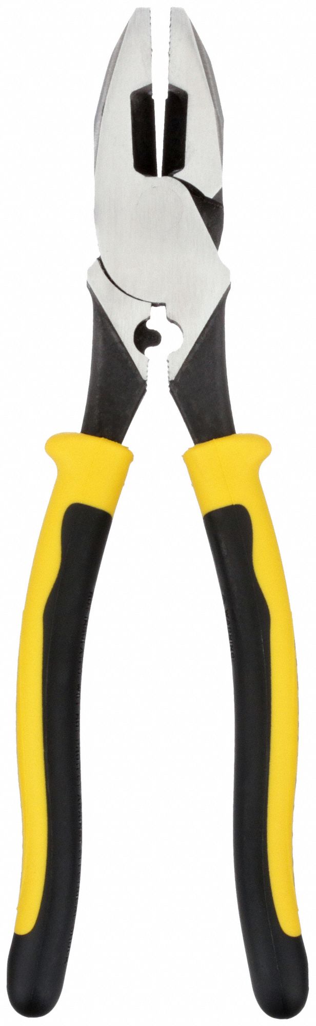 LINEMANS PLIER, FLAT, 9½ IN OVERALL L, 1⅝ IN JAW L, 1¼ IN JAW W, ⅝ IN JAW THICK
