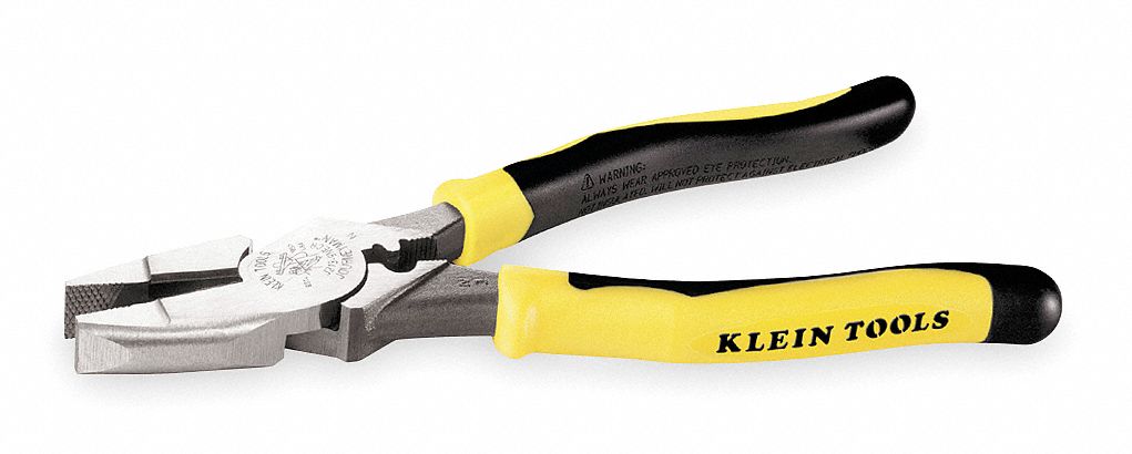 KLEIN TOOLS J2139NECR Linemans Plier,91/2" L,Ergonomic 92644721038 eBay