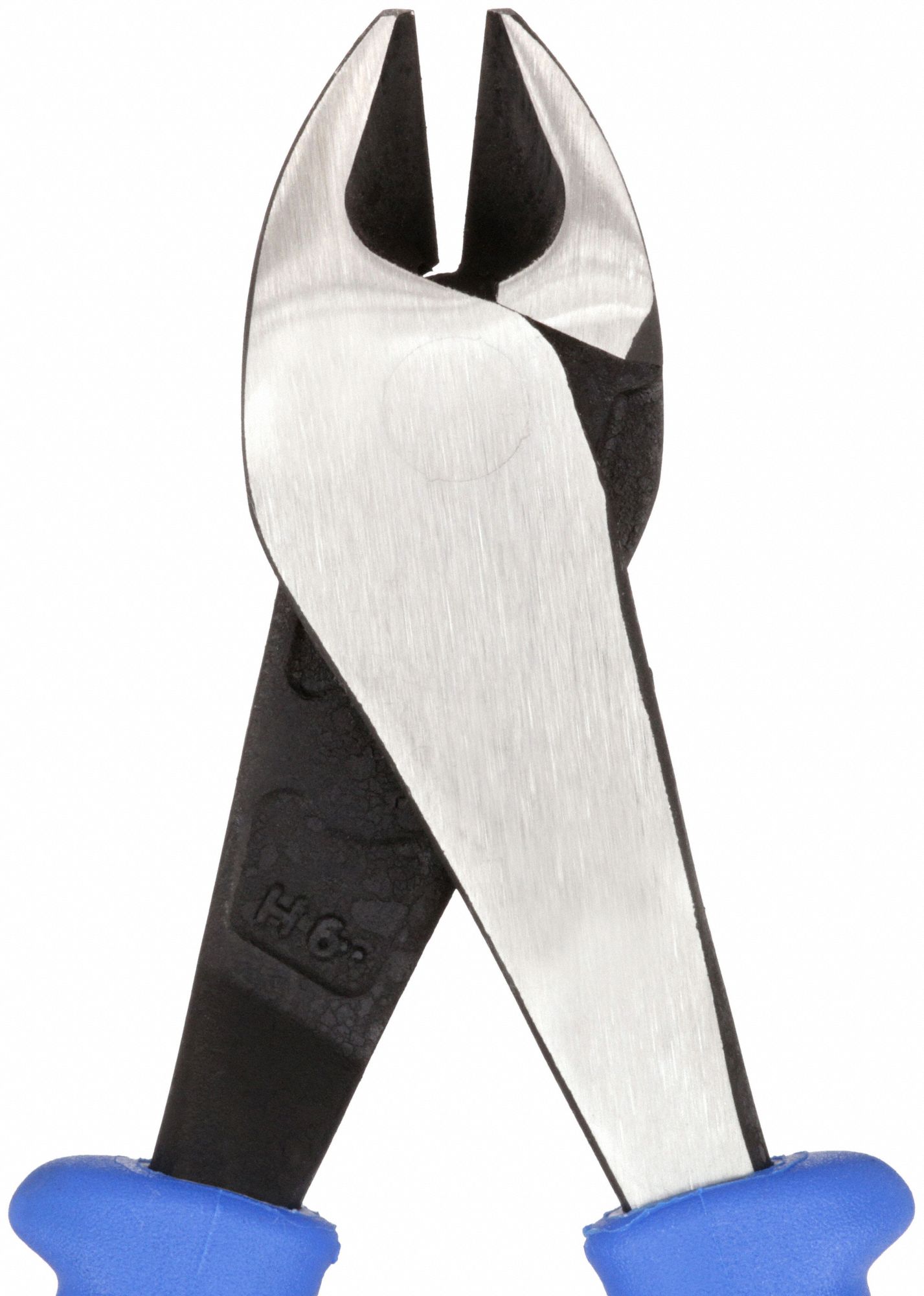 KLEIN TOOLS High Leverage Diagonal Cutting Plier Std, Straight, Oval