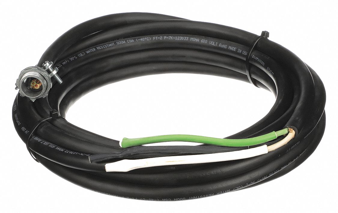 Field Installed Cable Kit: 600V AC, 25 ft Cable Lg, FSP-9548-3/Mfr. No. FSP-4320-3, Black