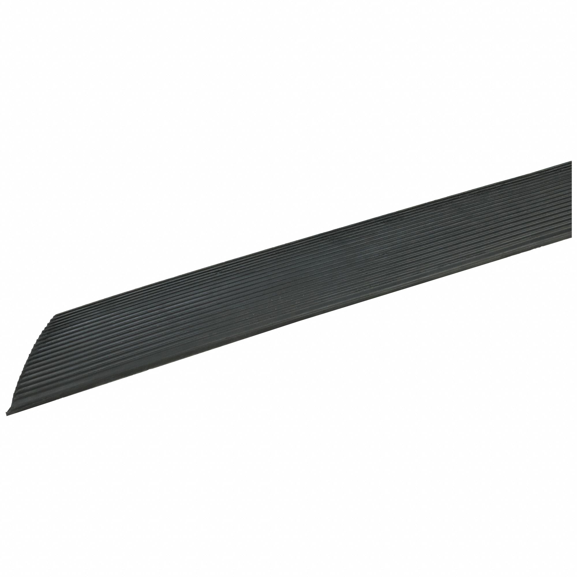 RAMP EDGE, 2 X 36 IN, 551 M.D. RAMP SYSTEM, RIBBED, BLACK, NITRILE RUBBER