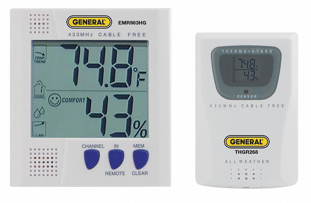 3LYV3 - Multizone Thermometer-58 to 158F Digital