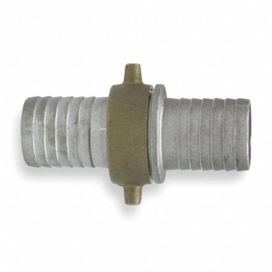GRAINGER APPROVED Short Shank Fire Hose Coupling, Pin Lug, Fitting