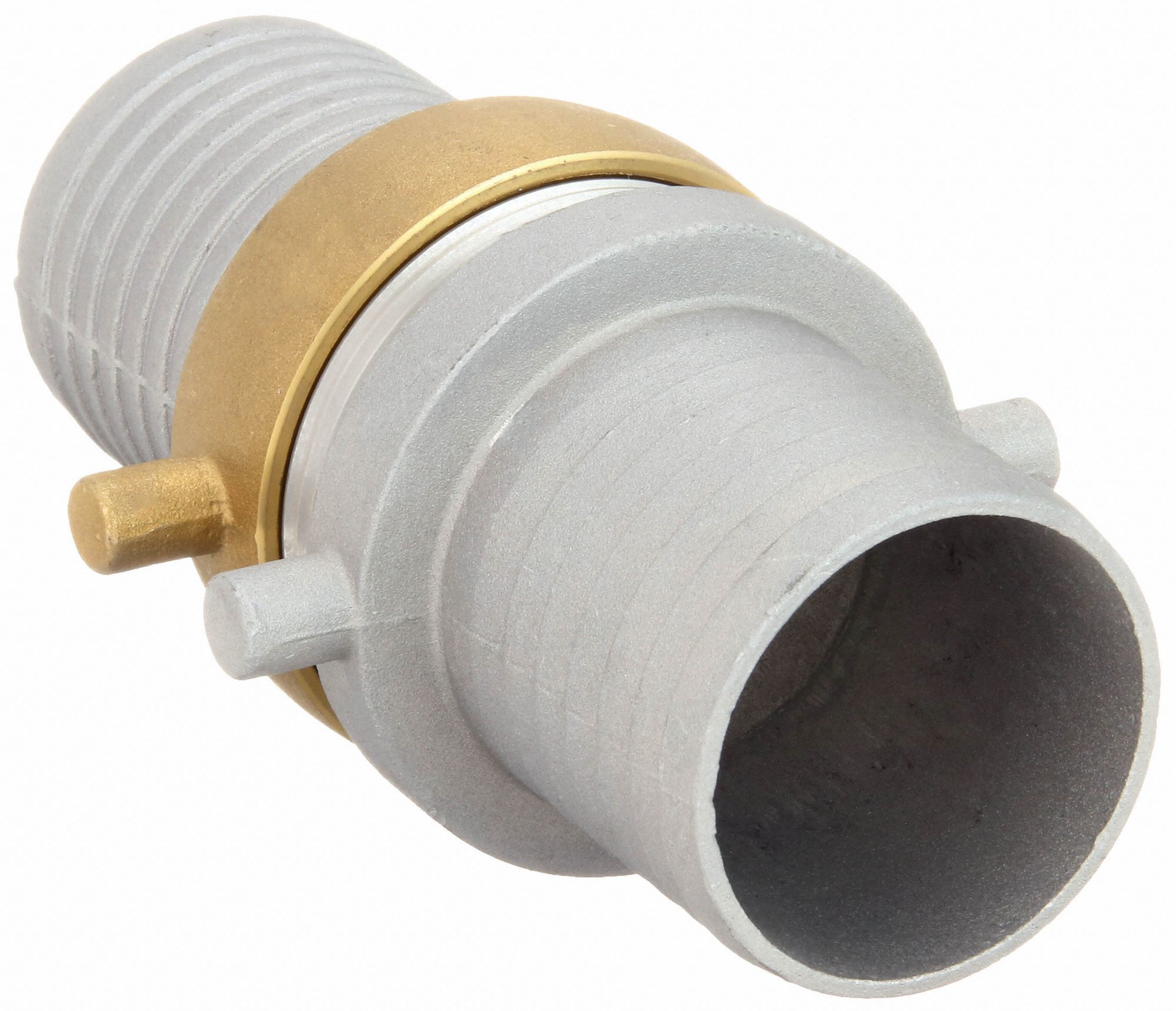 GRAINGER APPROVED Short Shank Fire Hose Coupling, Pin Lug, Fitting