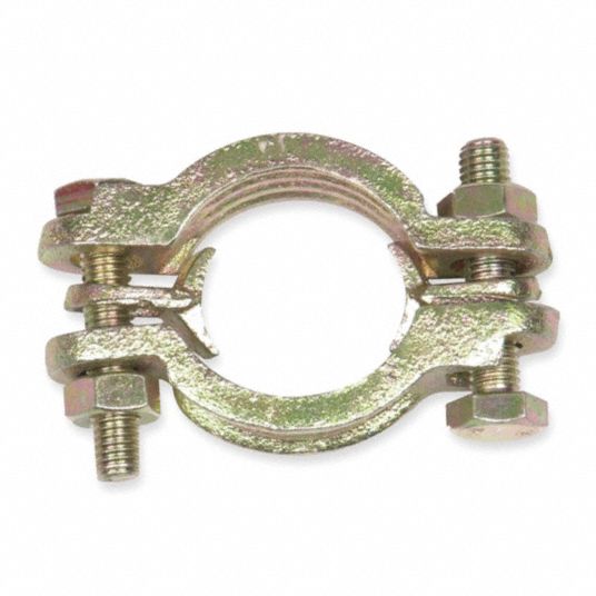GRAINGER APPROVED Carbon Steel 2 Bolt Hose Clamp 3LX583LX58 Grainger