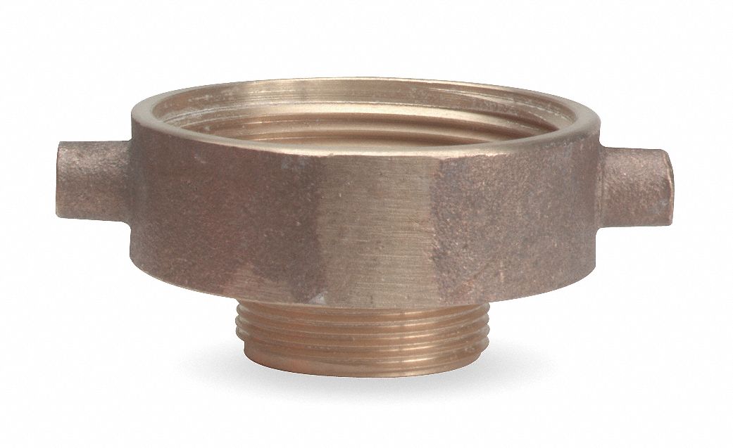Fire Hose Adapter Straight NSTxGHT