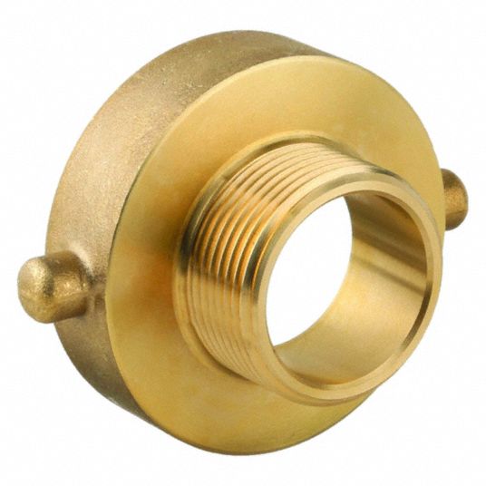 Fire Hose Adapter, Straight, Nstxnst 3LZ41