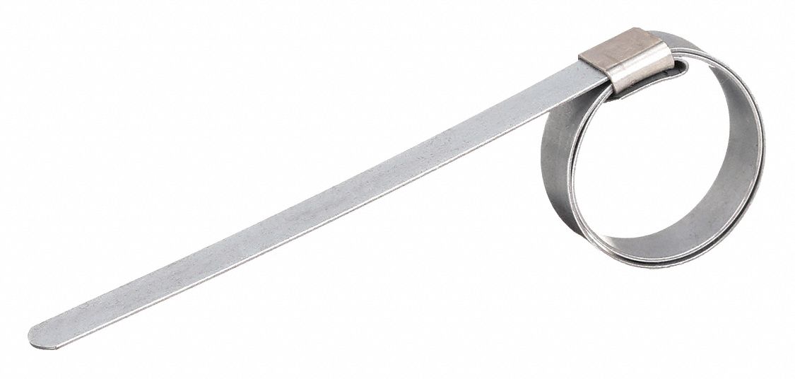 COLLIER SERR, ACIER GALVANISE, ENS. 10