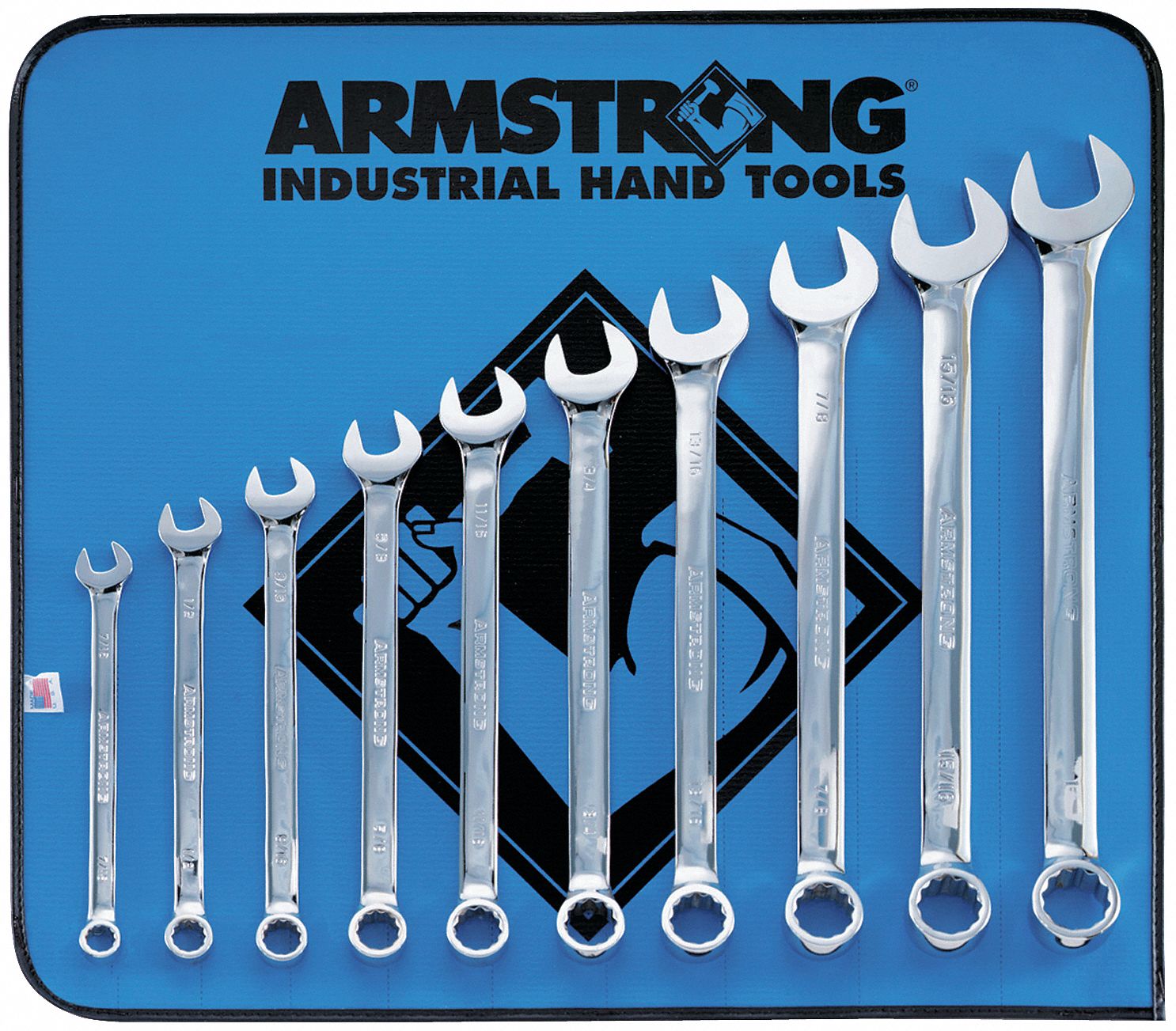 Combo Wrench Set,Full Polish,7-32mm,15Pc