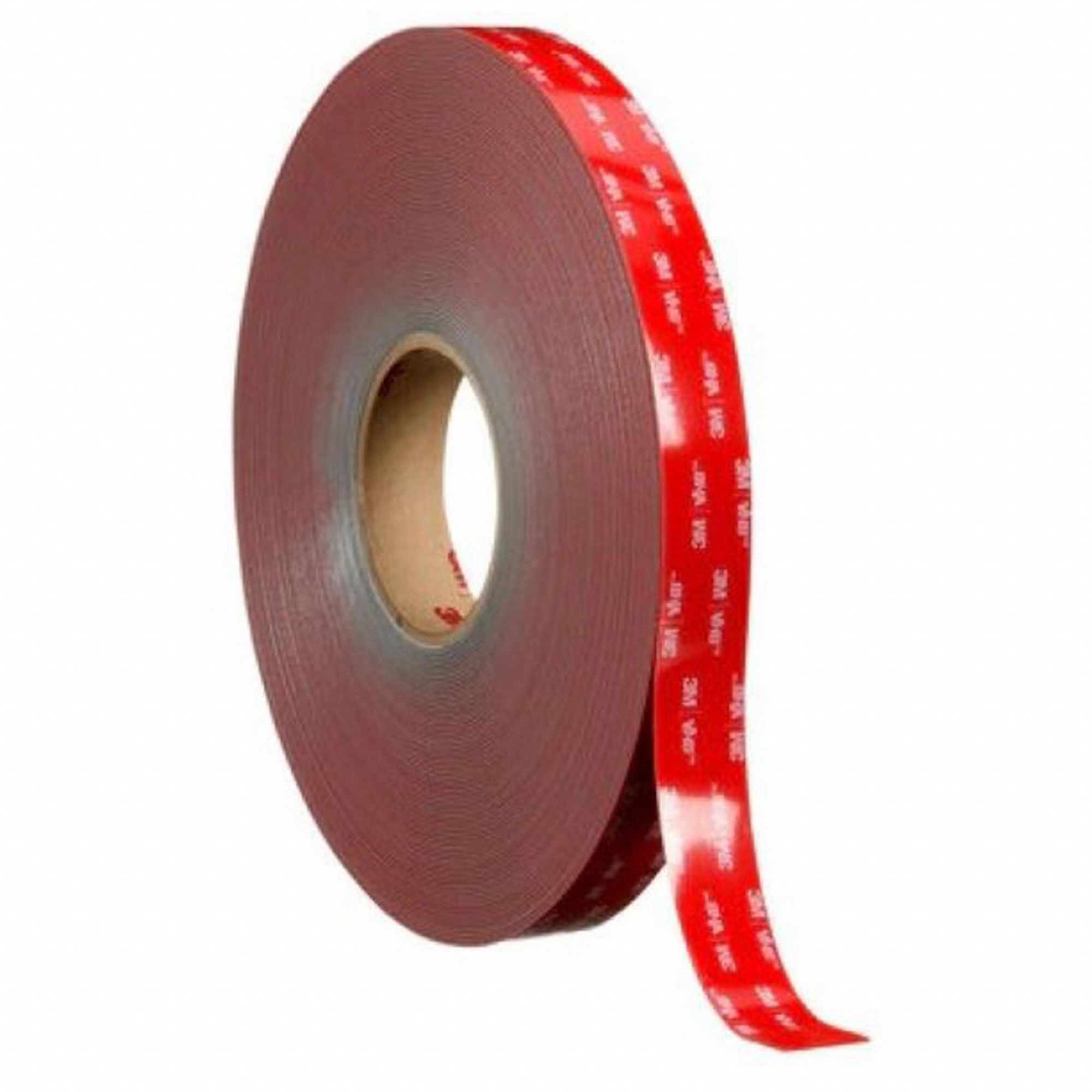 DOUBLE-SIDED FOAM TAPE,1 IN X 18 YD,GREY