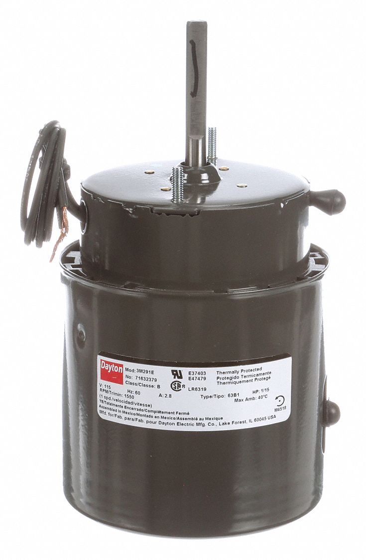 DAYTON Dayton 71632379M Dayton HVAC Motor Totally Enclosed FanCooled