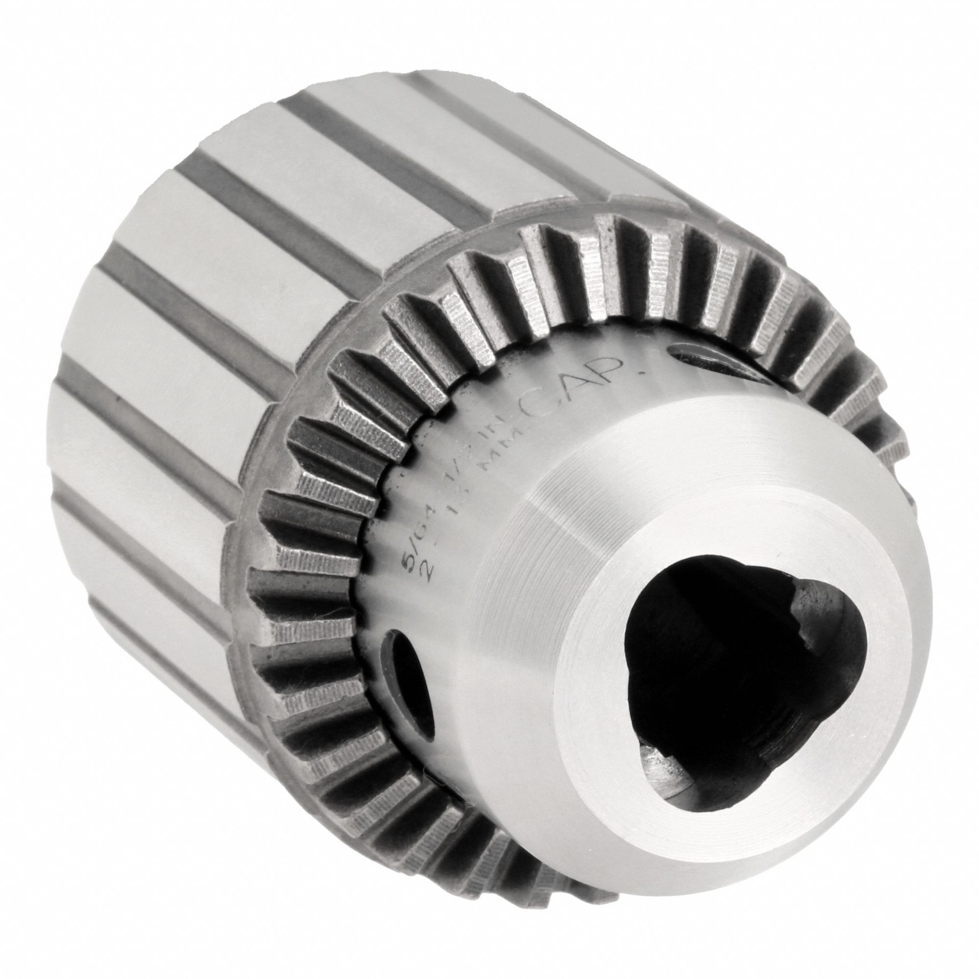 Drill Chuck: 1/2"-20, 5/64 in to 1/2 in Capacity, K32 Key