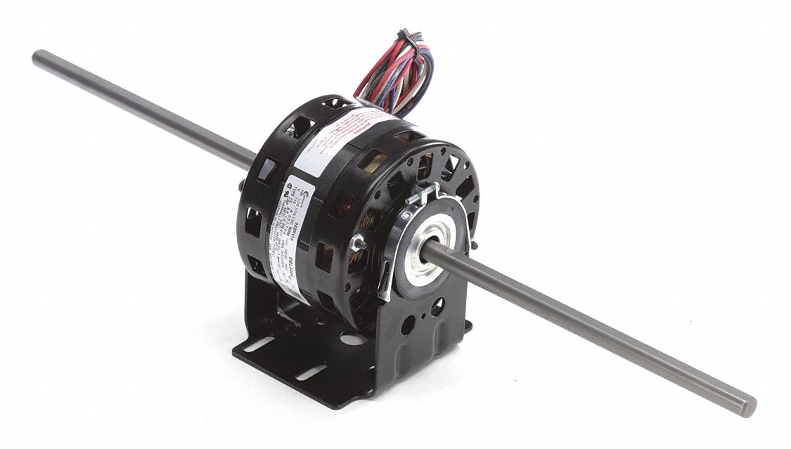 Room Air Conditioner Motor: Cradle Base Mount, Shaded Pole, 1, 550 RPM RPM, 42Y Frame Size