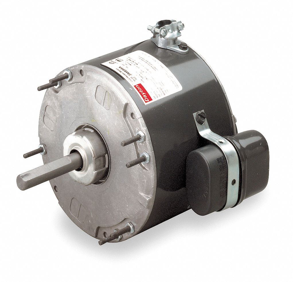 1/6 HP Unit Heater Motor,1075 Nameplate RPM,115 Voltage, Frame 48YZ