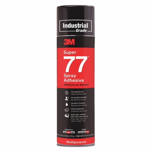 3M(TM) Super 77(TM) Adhesive, 5 gal, 1 per case Bulk, Not for Sale in  California