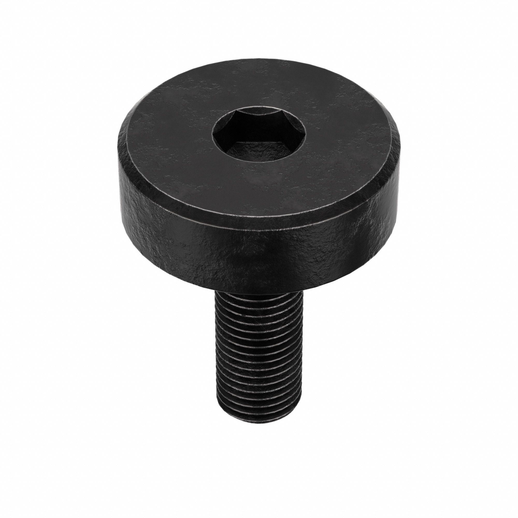 SOCKET HEAD CAP SCREW, 7/16"-20 THREAD SIZE, 1¼ IN L, STANDARD, BLACK OXIDE, STEEL, 25 PK