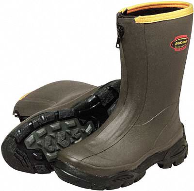 lacrosse steel toe insulated rubber boots