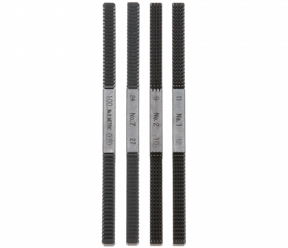 NICHOLSON Juego Restaurador de Roscas , L 8-3/8 pulg. - 3MD33 | T33024 ...
