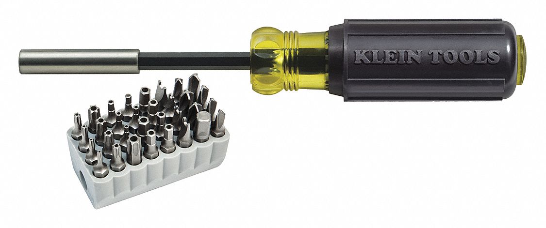 KLEIN TOOLS Juego de Puntas Hexagonales/Torx 1/4 32 piezas - Juegos de  Puntas de Destornillador - 3MJA9