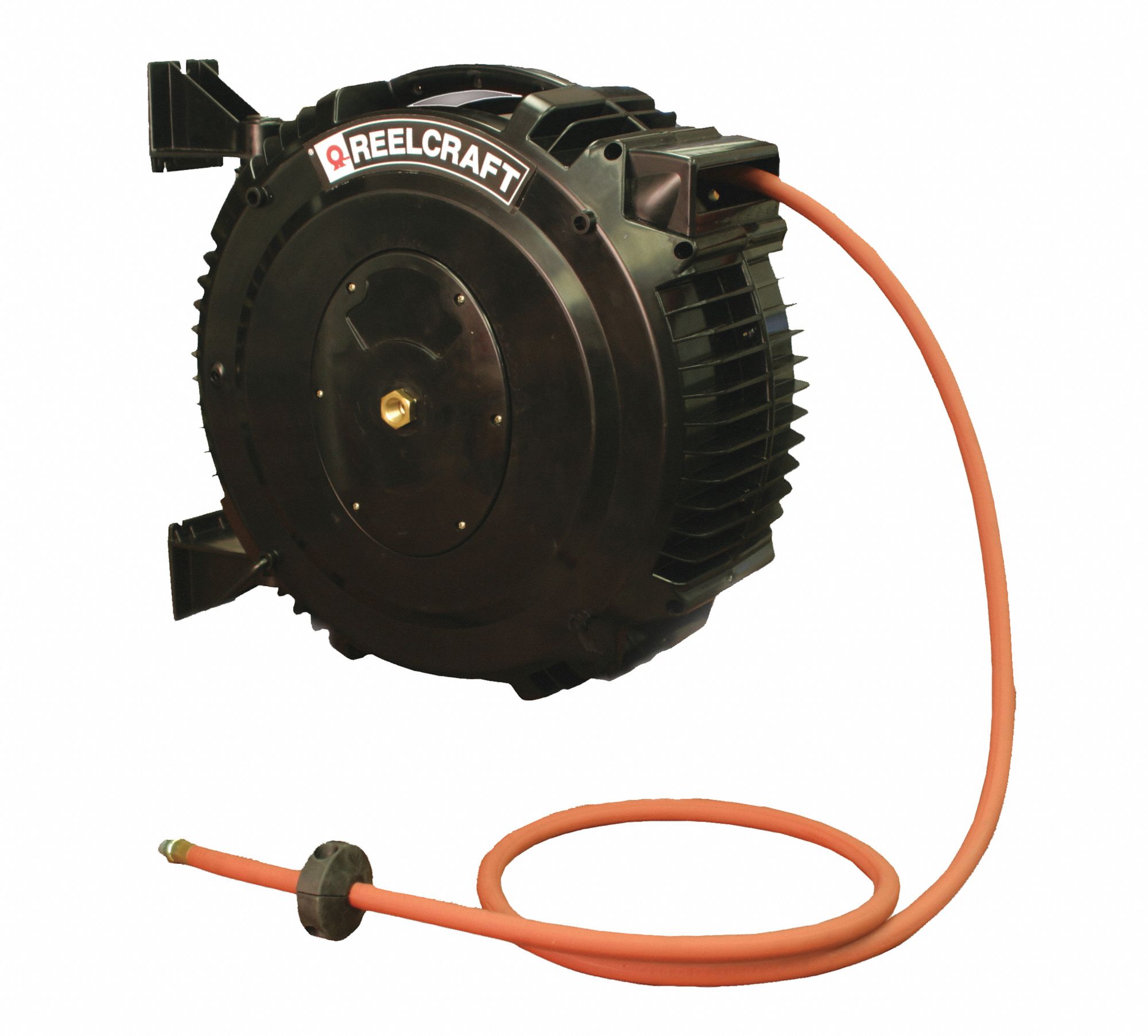REELCRAFT Spring Return Hose Reel, Washdown, 232 psi, Hose Capacity 50 ft (1/2 in I.D.) 3MJJ5