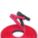 BOOSTER CABLE, CRIMPED, 1 AWG, STANDARD JAW, 25 FT CABLE L, BLACK/RED, 800 AMP MAX CURRENT