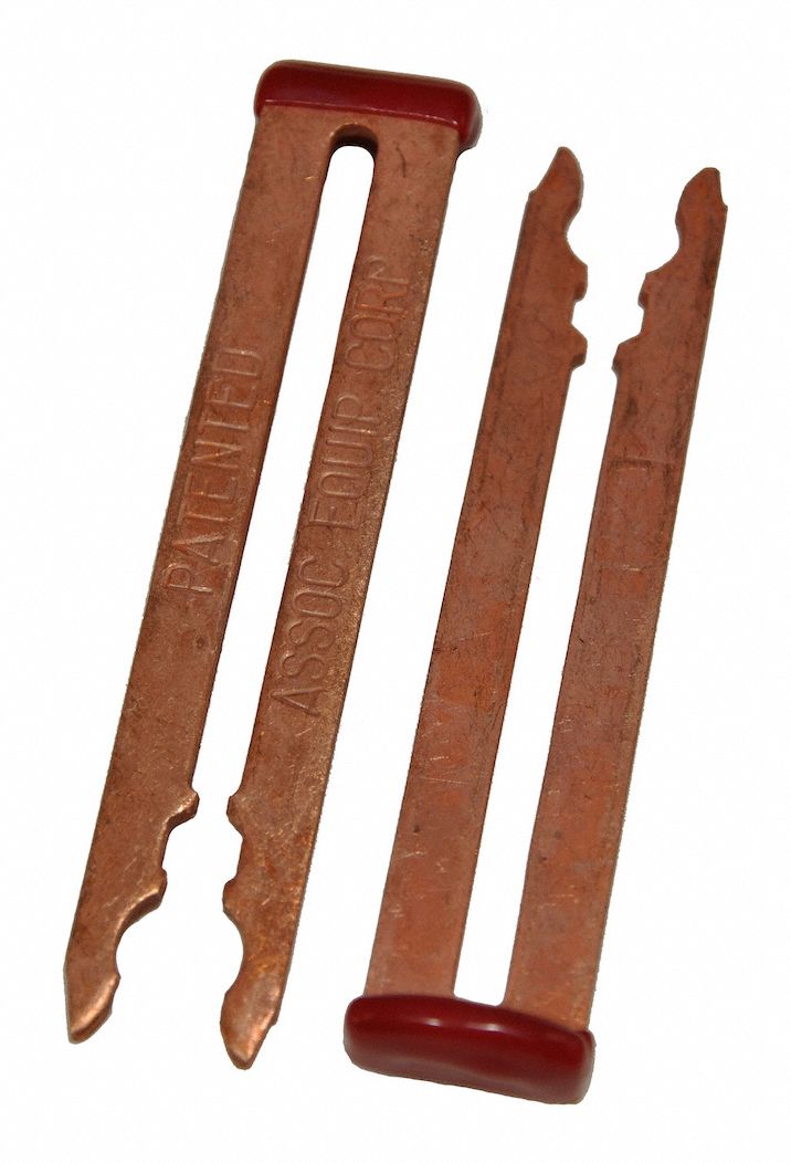 Side Terminal Adapter: Side, Insulated Clamps, Copper, 1 PR