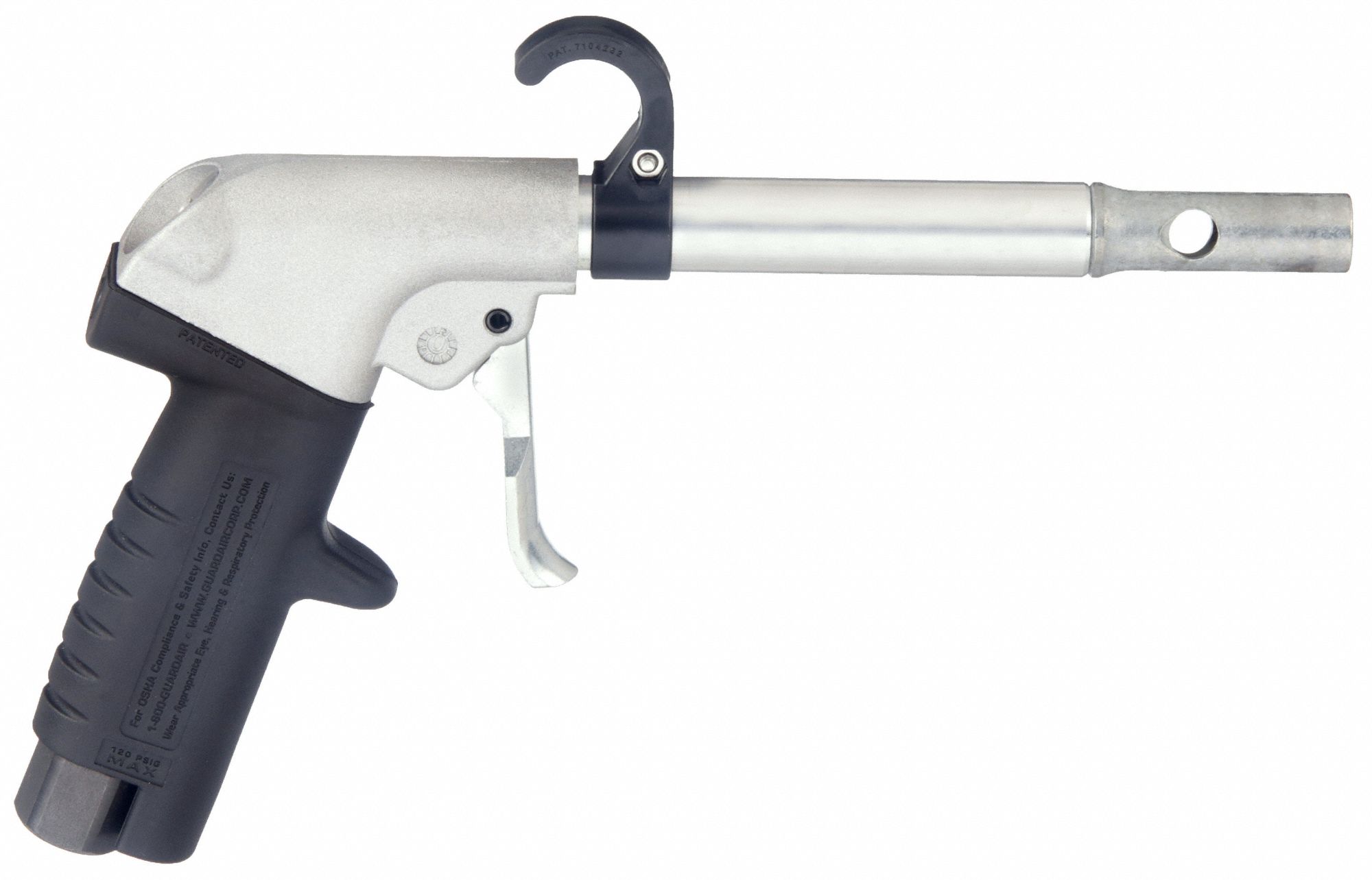 GUARDAIR, Pistol-Grip Grip, Aluminum, Air Gun - 3MLP1|U75LJ006AA2