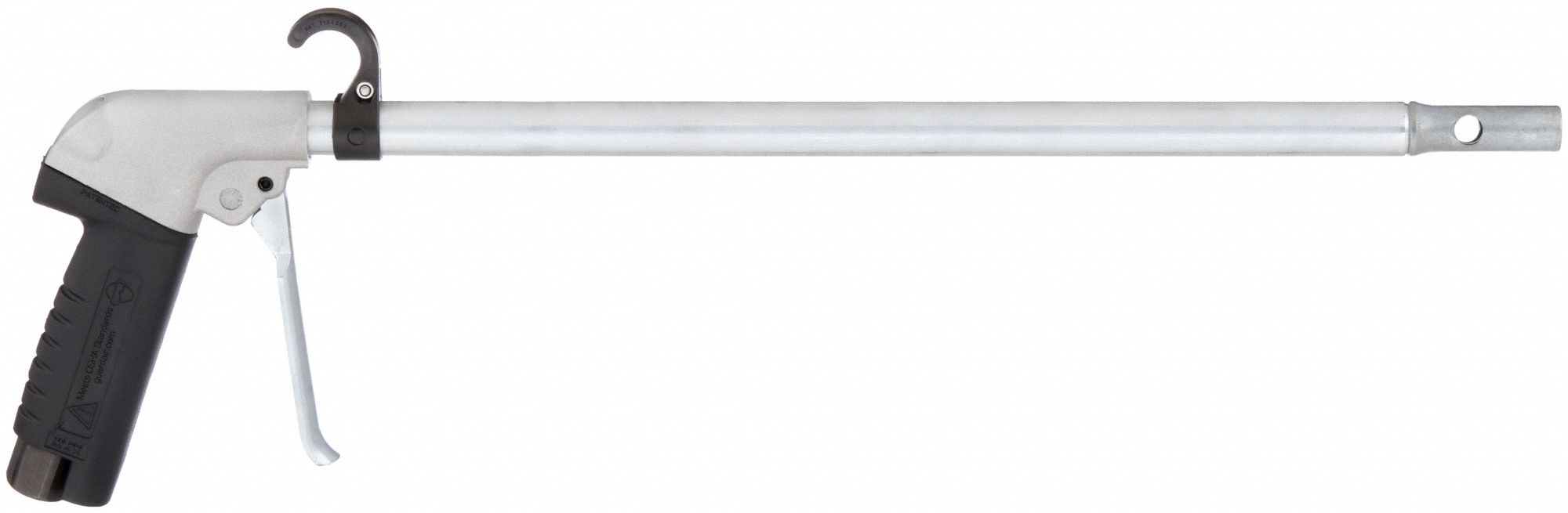 AIR GUN,CHROME,66 SCFM,18