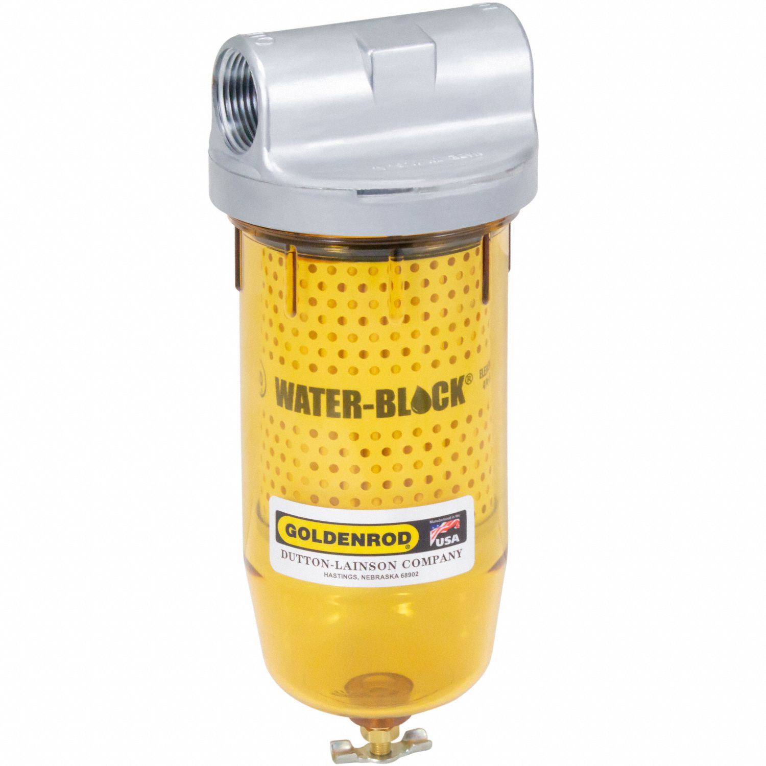 Fuel Filter: Water & Particulate, Repl Filter, Water / Particulate, 25 gpm Max. Flow Rate