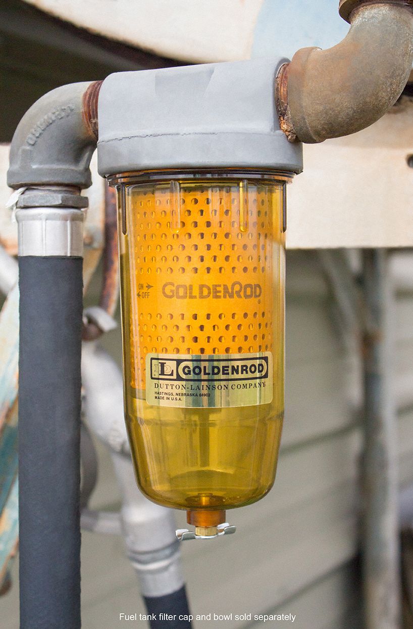 GOLDENROD Fuel Filter, SpinOn Filter Design 3MMF44705 Grainger