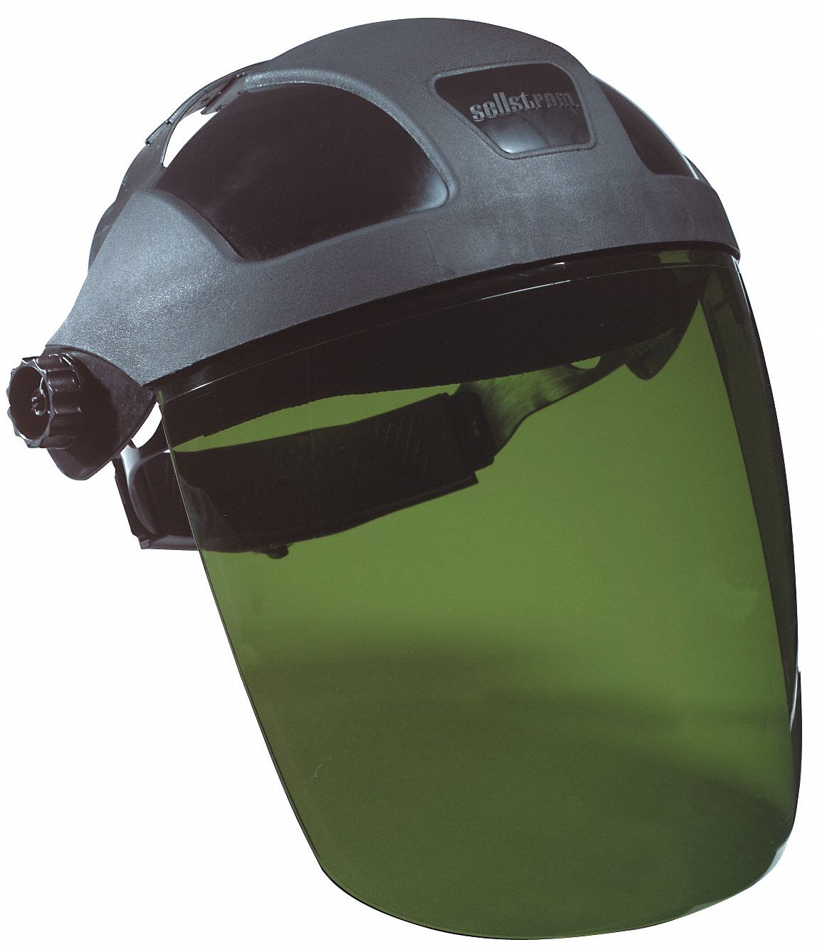 FaceShield Uncoated Green Polycarbonate