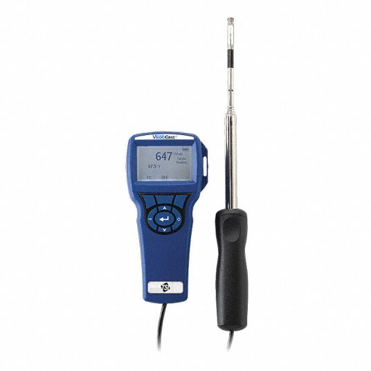 Tsi Alnor Hot Wire And Thermistor Lcd Anemometer 3mpd2 9535 Grainger