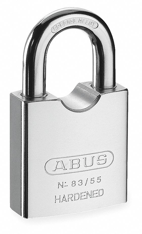ABUS Mechanical – Candado de plata de 1.772 in, 5 unidades