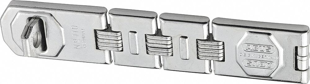CONCEALED HINGE PIN HASP,FIXED,CHROME