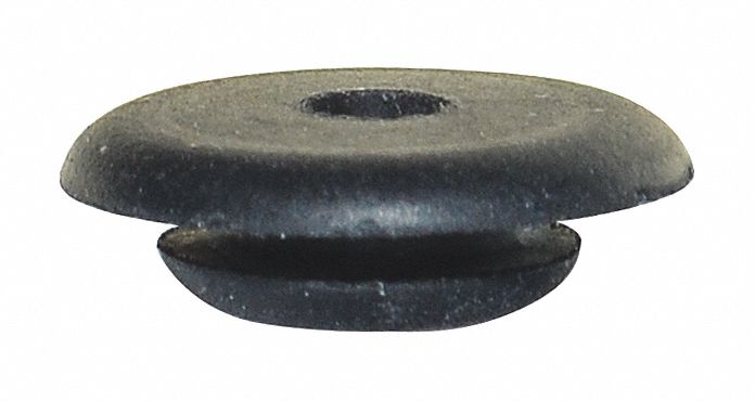 Oil Resistant Buna Rubber 5/16” ID 3/4" Rubber Grommets Fits 3/16” Panel. 