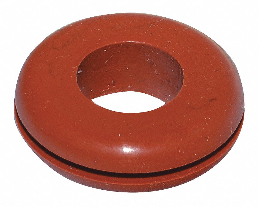 GRAINGER APPROVED GROMMET,SILICONE,MS 3548967X,PK10 Rubber Grommets