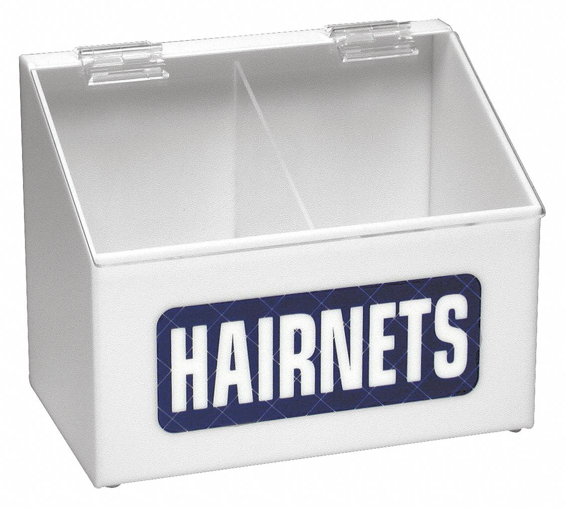 BRADY Dispenser, Arcylic, White 3MTZ2PD240E Grainger