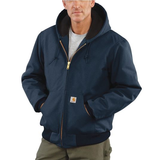 CARHARTT, Jacket, Men's, Active Jacket - 3MUU5|J140-DNY XLG TLL - Grainger