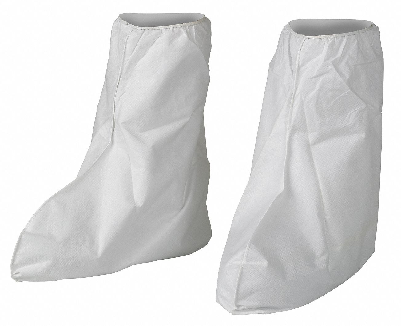 BOOT COVERS, WHITE, MICROPOROUS FILM LAMINATE, UNIVERSAL, 17 IN H