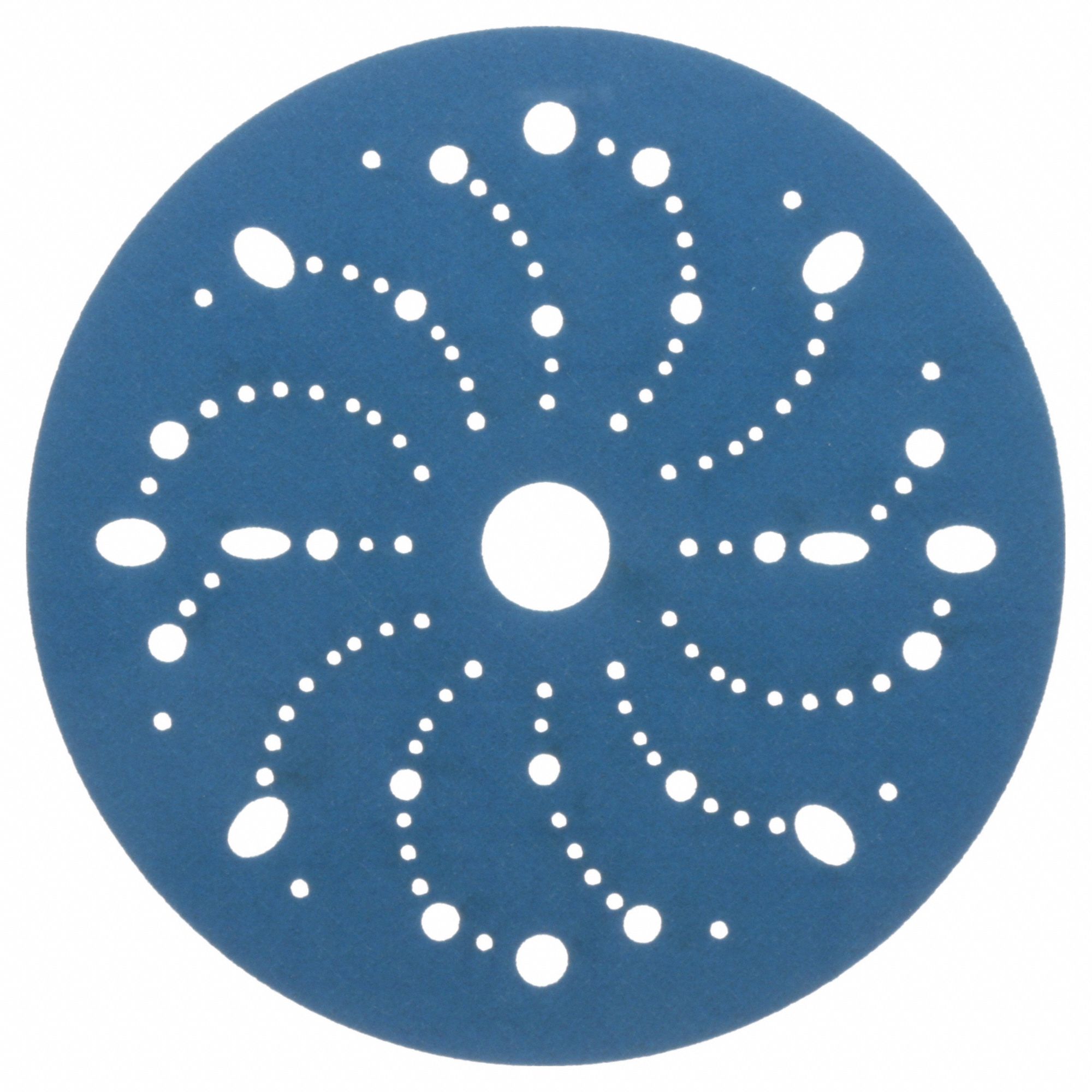 3M, 6 in Dia, MultiHole, HookandLoop Sanding Disc 804GU0