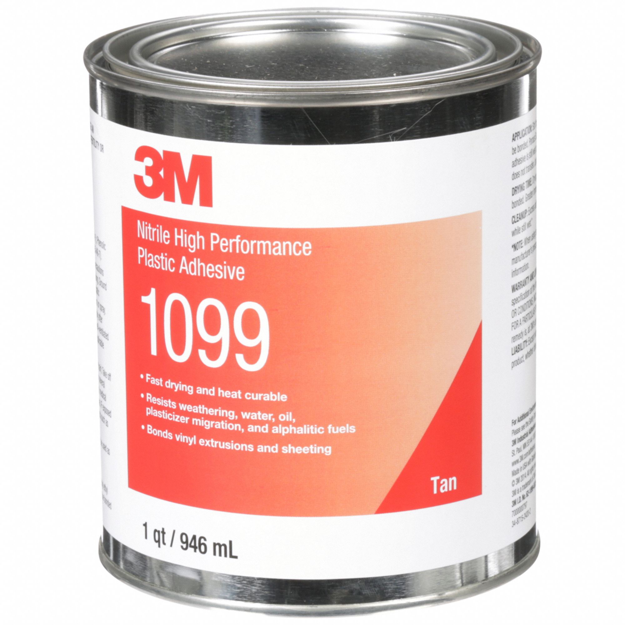 PLASTIC ADHESIVE, WATER RESISTANT, GREEN, 1 QUART