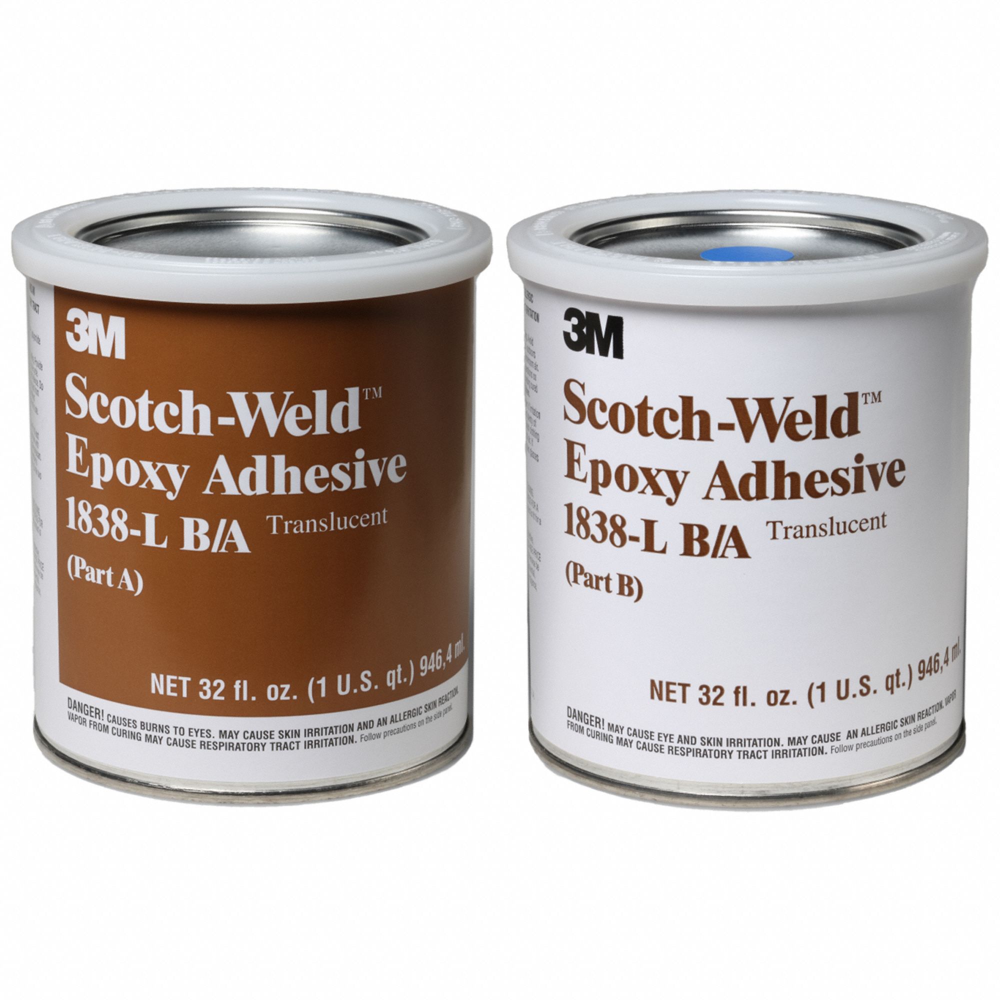 3M, 1838L, Ambient Cured, Epoxy Adhesive 2JBW81838L Grainger