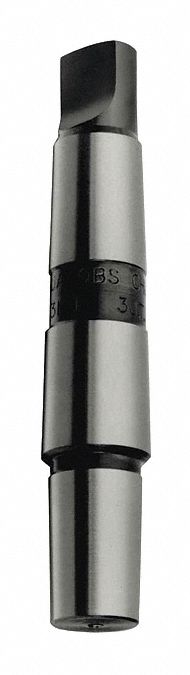 MORSE TAPER TO JACOBS TAPER ARBOR SERIES MILLING CUTTER ARBOR, TAPER SHANK, 4.16 IN L